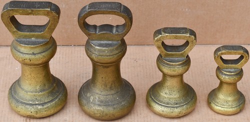 Antique brass butchers bell - 4,
