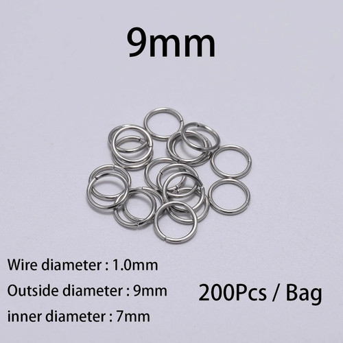 200pcs stainless steel - stainless,