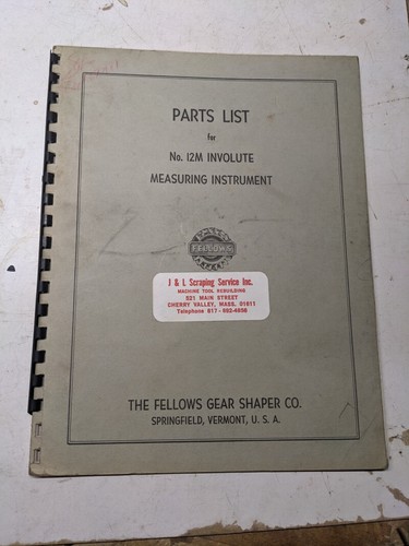 Fellows gear shaper service - fellows,