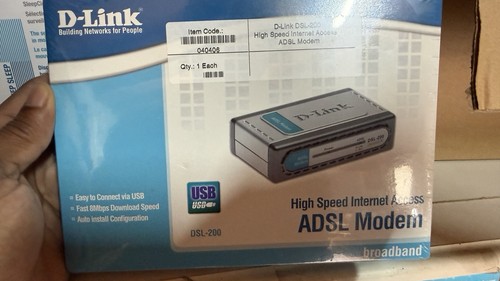 Link dsl 200 adsl modem - d-link, dsl-200