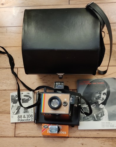 Vintage polaroid land camera - land,