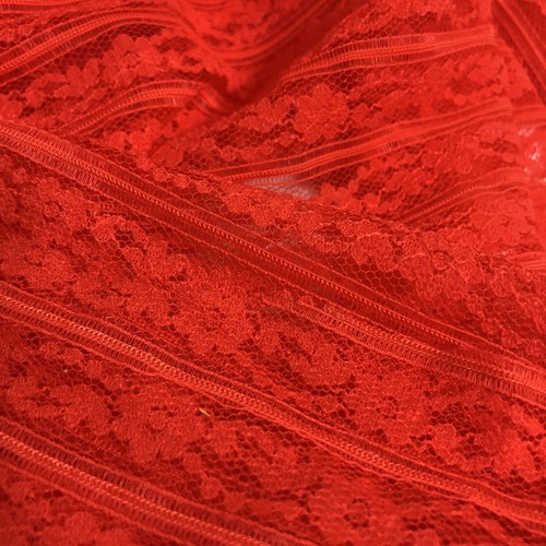 Sheer floral lace fabric - floral,
