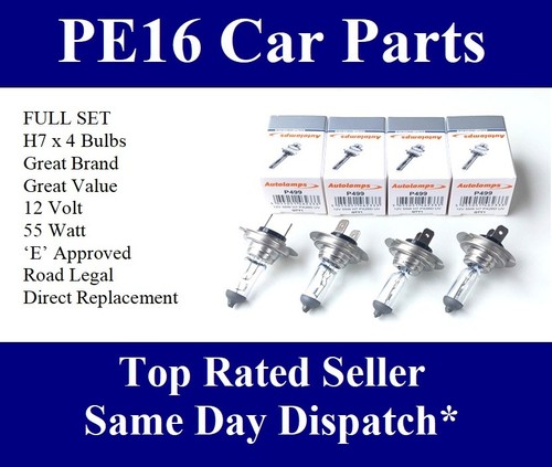 Headlight bulbs full set - full,