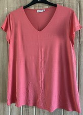 Masai Clothing Women’s Coral Pink Top Size XL Hardly Worn