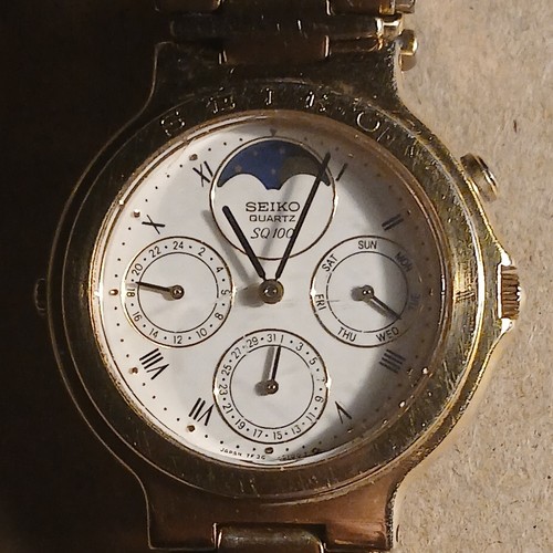 Seiko 7f38 6110 moonphase - seiko,