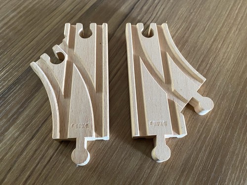 Brio wooden track junctions - brio,