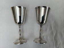 Cavalier Silver Plated Goblets