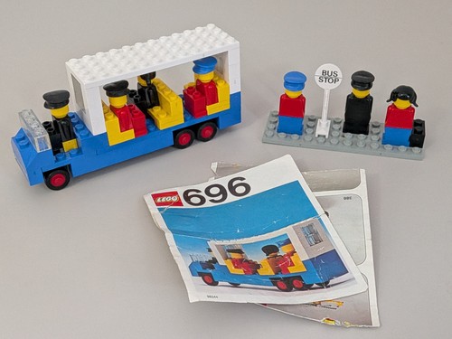 Lego 696 bus stop legoland - lego,