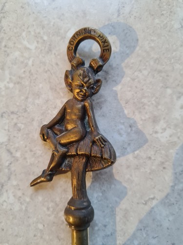 Vintage brass toasting fork - vintage,