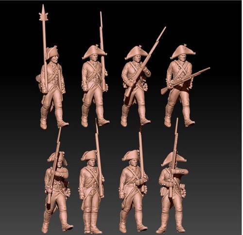 Napoleonic russian musketeers