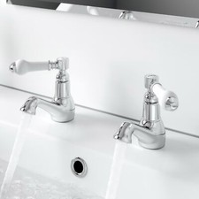 Basin Taps Chrome Brass