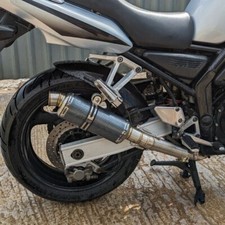 Yamaha FZS600 Fazer 600 Carbon Style Exhaust Silencer Slip On 1998-2003