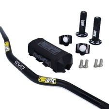 Original "Evo" PRO TAPER Handlebar Fat Bar DIRT BIKE ATV Quad 1 1/8'' GRIPS Pads