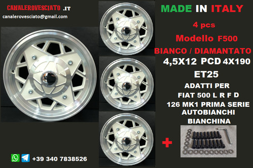Alloy wheels 12 - wheels, 4.5