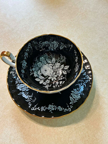 Aynsley bone china - floral, tea