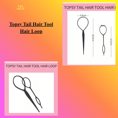 Topsy tail hair tool - tool,