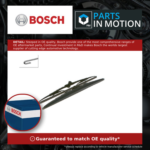 Wiper blades - 2x, (pair)