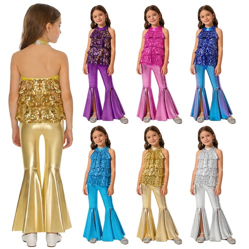 Girls outfit shiny - girls,