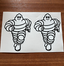 Michelin Man Motorbike Motorcycle Decals Stickers FORK FRONT FAIRING MUDGUARD