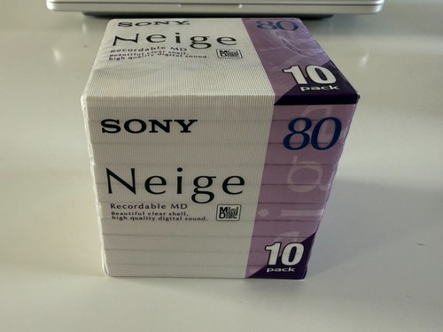 Sony neige minidisc 80min - minidisc,