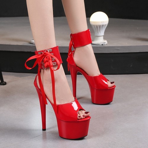 Women high heels ankle shoes - heels,