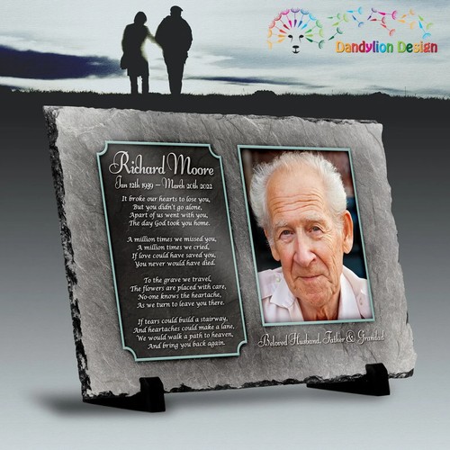 Memorial plaque personalised - memorial,