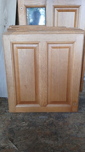 Solid oak kitchen - oak, cupboard