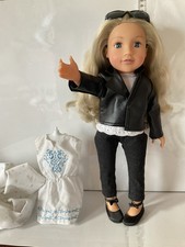 DESIGN A FRIEND DOLL, DRESSED, SHOES, CARRY BAG, 18” soft bodied doll, CHAD , C