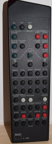 Nad c660 remote control - c660,