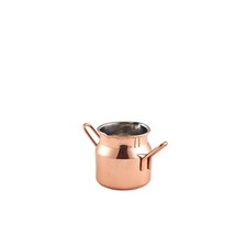 Mini Copper Milk Churn For Milk Cream Or Sauces And Dips 2.5oz Pack of 12