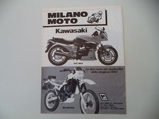 advertising Advertising 1984 MOTO KAWASAKI GPZ 900 R/KLR 600