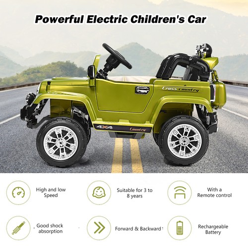Jeep electric vehicle ride - vehicle, on