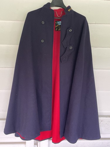 Wwii era navy blue - era, red