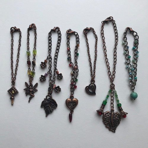 Doll necklace set nature theme - doll,