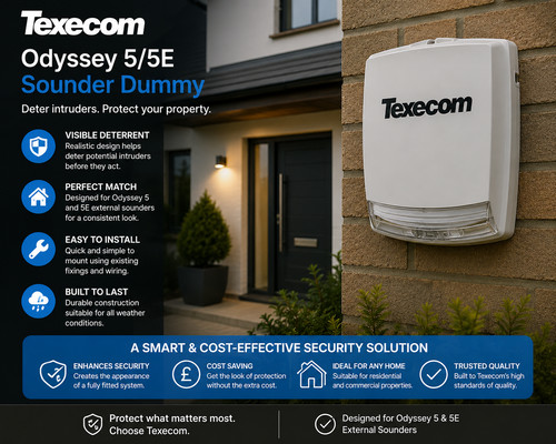 Texecom odyssey dummy - odyssey, 5