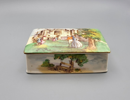 Ceramic candy box royal - candy,