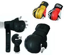 EVO MMA Gloves Kick Boxing Sparring Grappling Cage Fight Martial Arts Training
