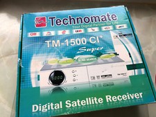 Technomate TM-1500 CI+ Digital Satellite Receiver (inc. Remote, Box & Instructio