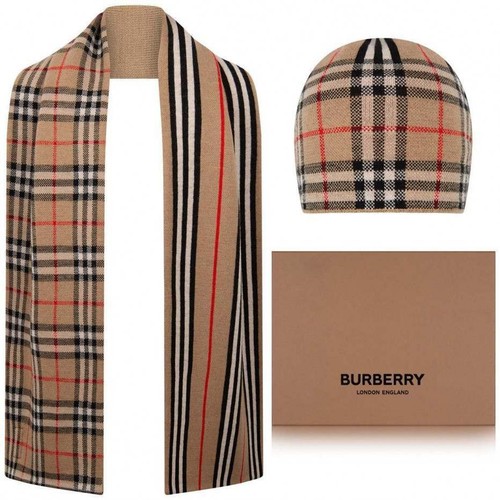Burberry scarf hat gift - burberry,