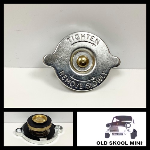 Classic mini 15lb radiator - radiator, cap