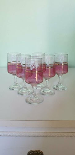Vintage drinking glasses - drinking,