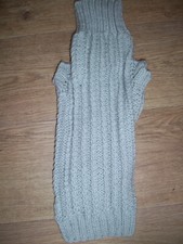 Brand new hand knitted ribbed