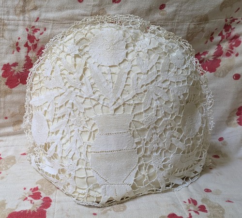 Antique bobbin lace - bobbin, cosy