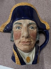 Vintage 1951  Royal Doulton Lord Nelson  Character Toby Jug D6336 Large