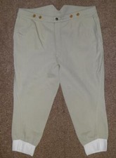 Vintage Gorringe 38"L Regular Beige Gents Fishtail Hunting Breeches