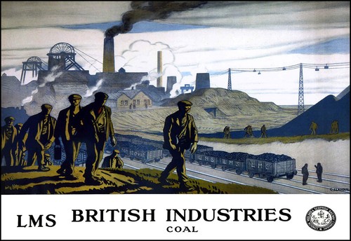 Art british industries coal - art,