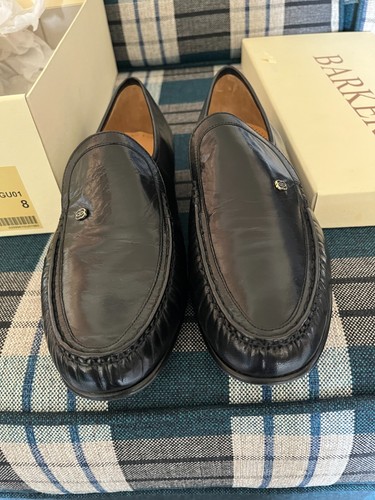 Mens barker shoes black - barker, kid