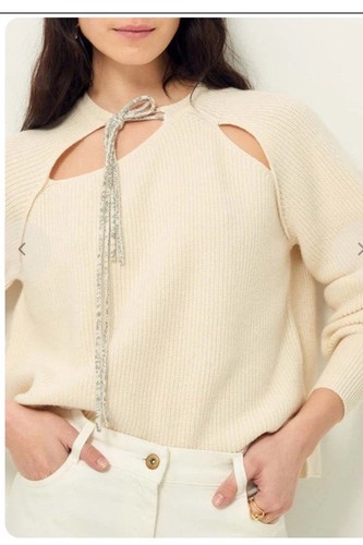 Sessun jumper beige cream - beige,