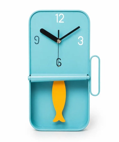 Metal sardine pendulum tin - metal,