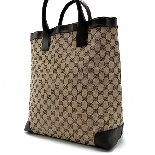 Gucci canvas tote - gucci, bag